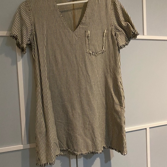 COPY - Striped mini dress - Picture 2 of 3